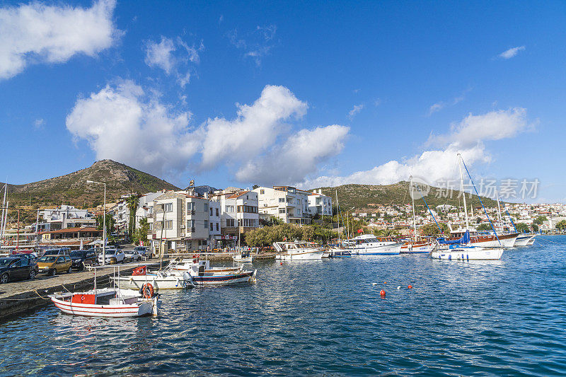 Datca harbour. Marmaris, Mugla / Turkey.